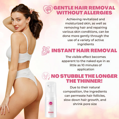 TransparentesSpray™ Haarentfernungsspray