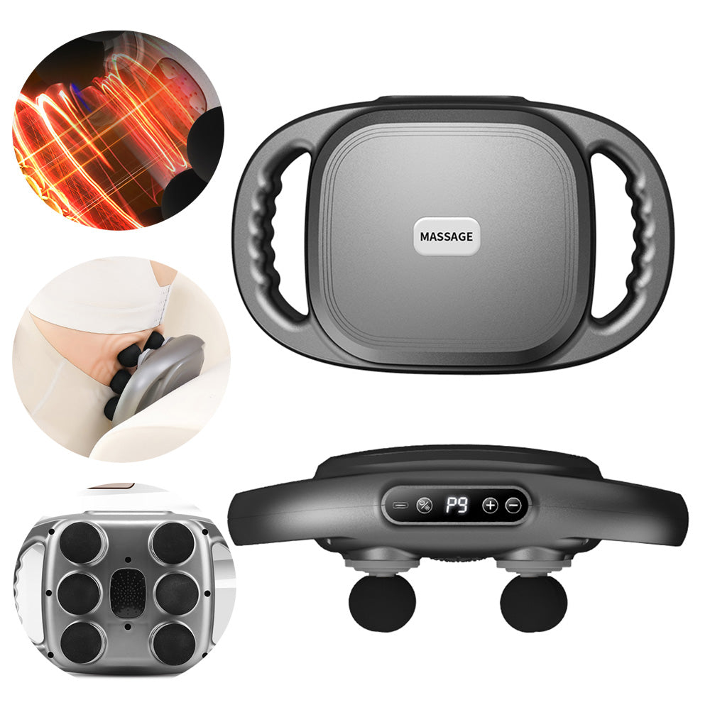 Relaxify™ - 6-Kopf-Massagepistole für kabellose Ganzkörper-Entspannung