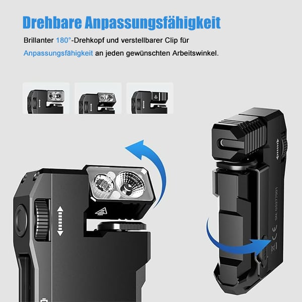 Lumenix™ - Erhellen Sie Ihre Outdoor-Abenteuer mit dieser leistungsstarken Taschenlampe!