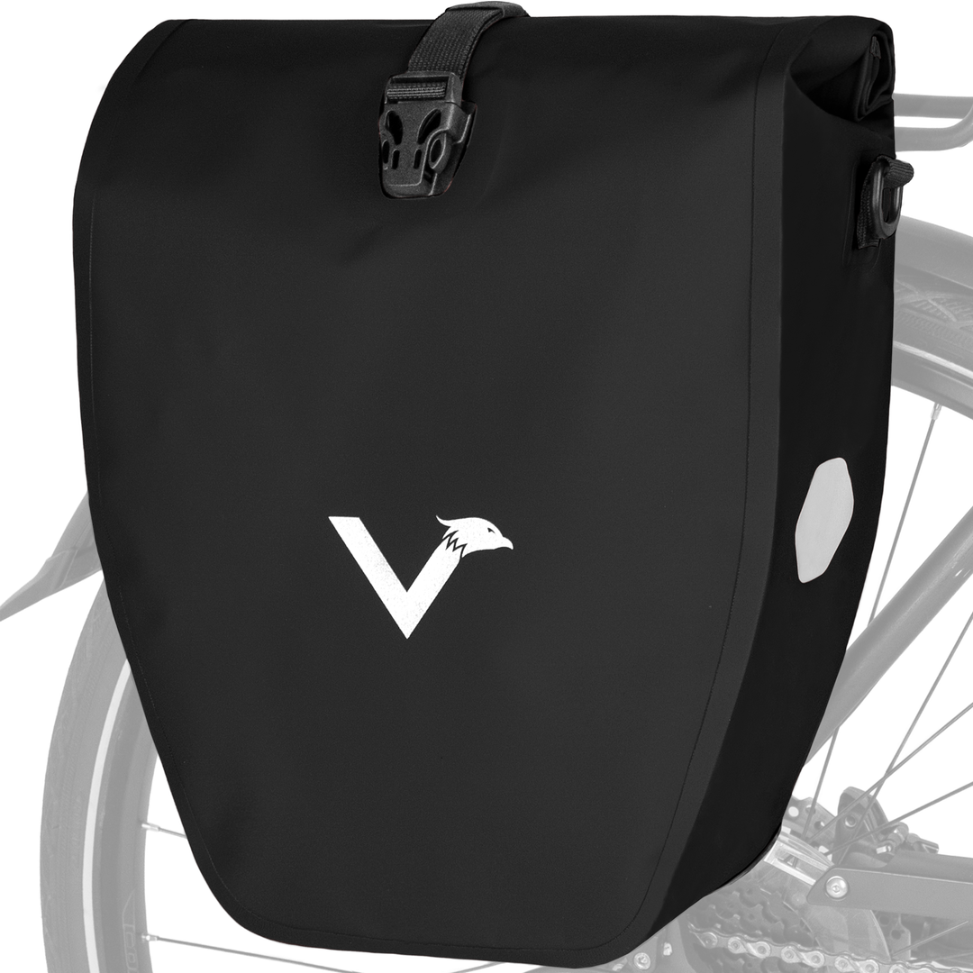 Große wasserdichte Bike Bag für jede Fahrradtour