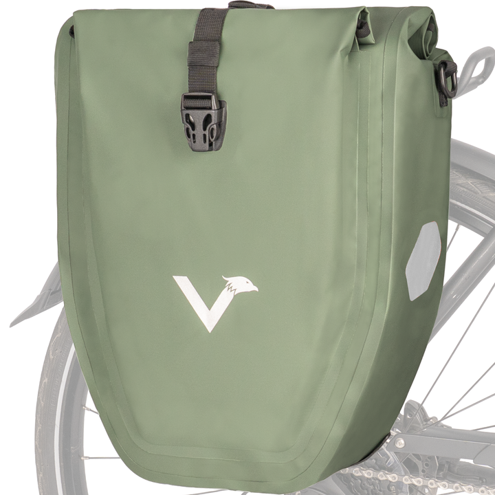 Große wasserdichte Bike Bag für jede Fahrradtour