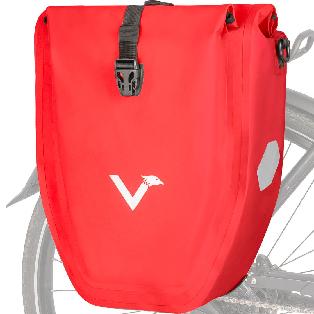 Große wasserdichte Bike Bag für jede Fahrradtour