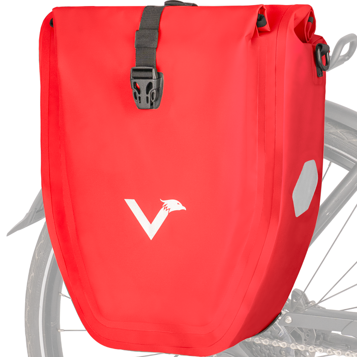 Große wasserdichte Bike Bag für jede Fahrradtour