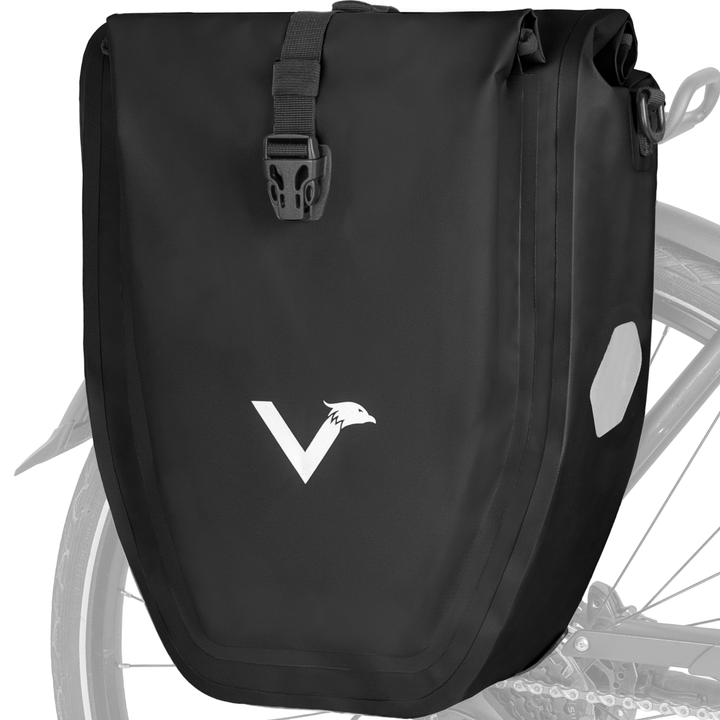 Große wasserdichte Bike Bag für jede Fahrradtour