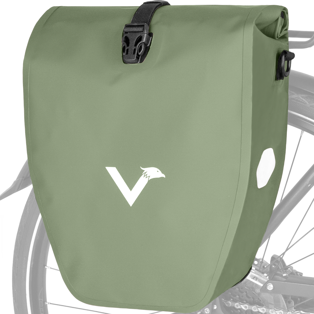 Große wasserdichte Bike Bag für jede Fahrradtour