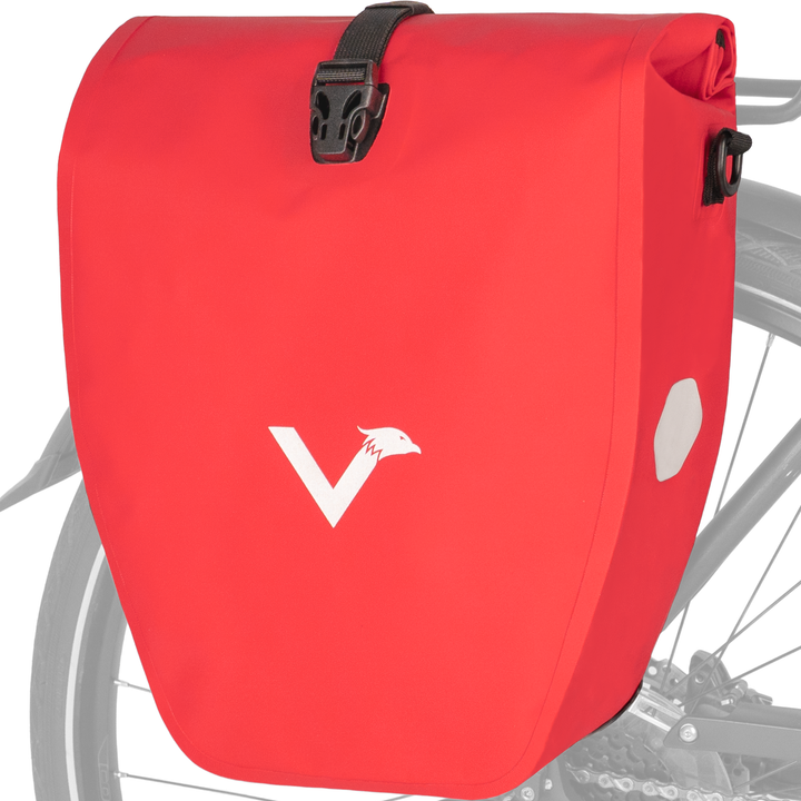 Große wasserdichte Bike Bag für jede Fahrradtour