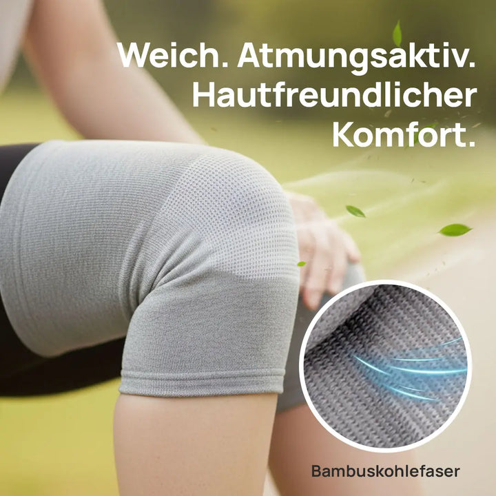 KnieSanft™ Bambus-Kniebandage