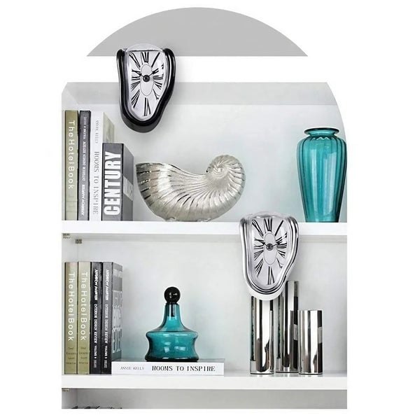 TimeMelt™ - Persistenz der Erinnerung - Abstrakte schmelzende Uhr