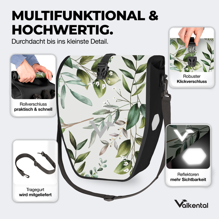 Große wasserdichte Bike Bag für jede Fahrradtour