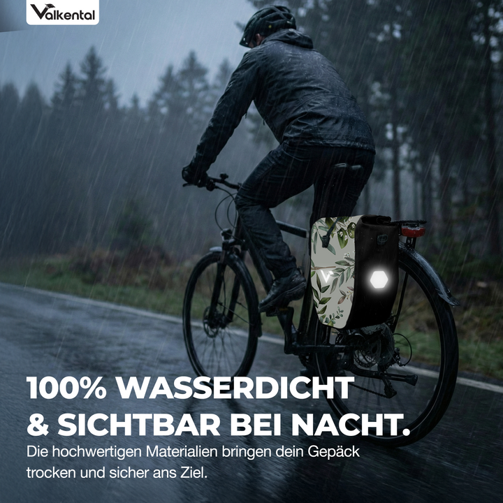 Große wasserdichte Bike Bag für jede Fahrradtour