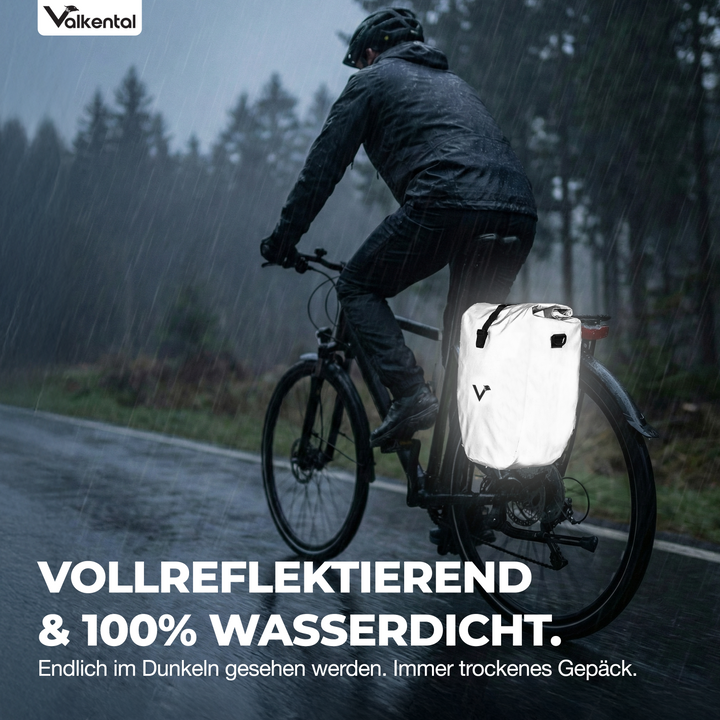 Große wasserdichte Bike Bag für jede Fahrradtour