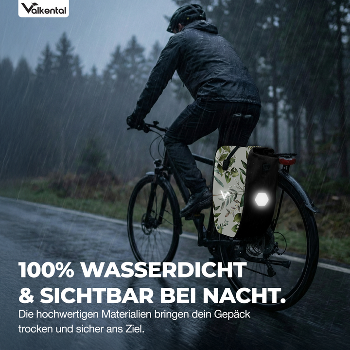 Große wasserdichte Bike Bag für jede Fahrradtour