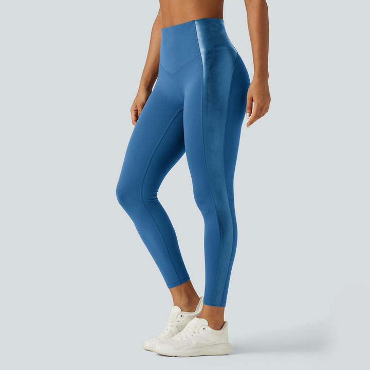FokusForm™ Formende PU-Leder-Leggings