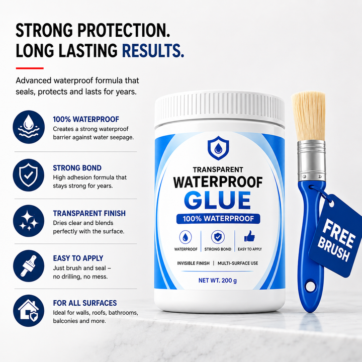 AquaBond™ – Wasserfester Kleber für saubere, starke Verbindungen