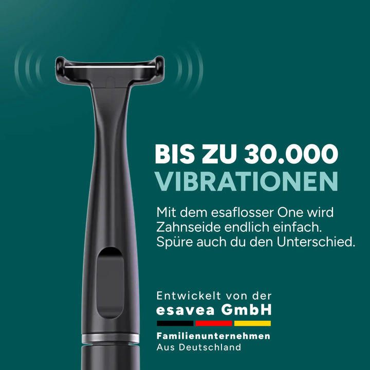 Elektrische Zahnseide für gründlich saubere Zähne – mühelos
