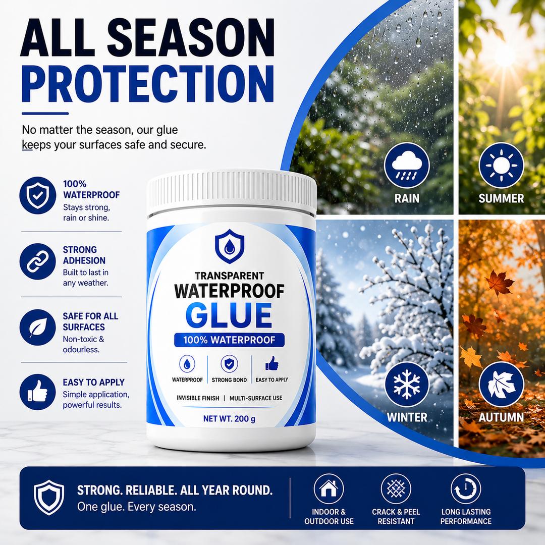AquaBond™ – Wasserfester Kleber für saubere, starke Verbindungen