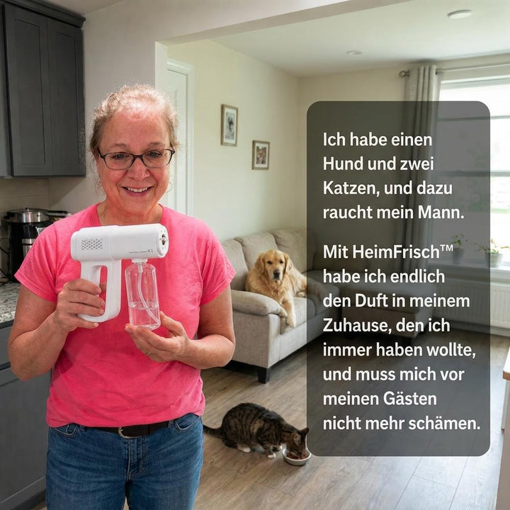 FrischeKraft™ Nano-Enzym-Geruchsentferner