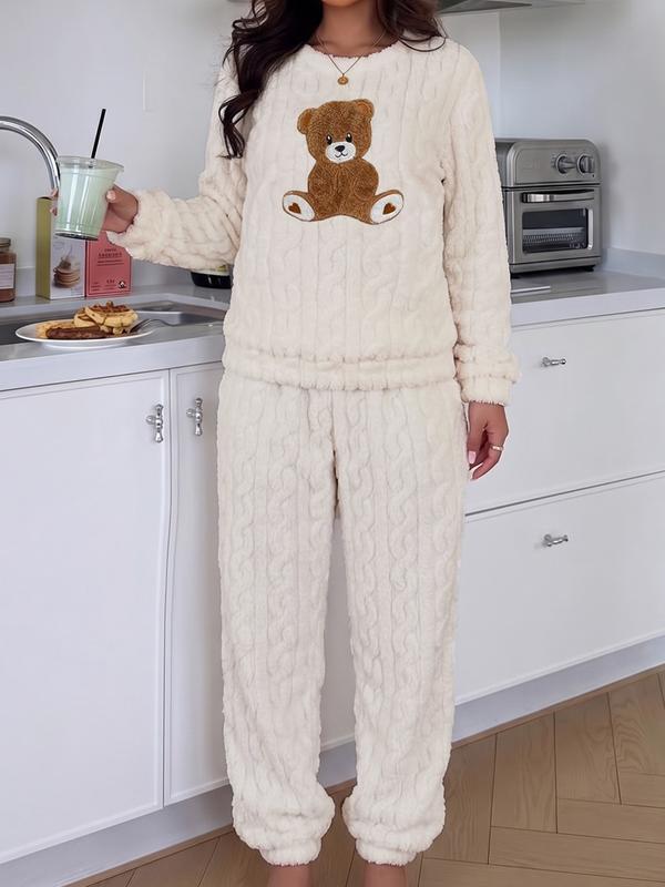 KuschelBär™ Flauschige Damen-Nachtwäsche für gemütliche Stunden
