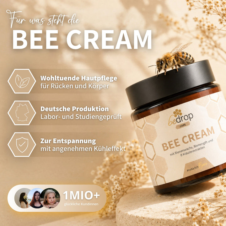 BienenKraft™ Bienengift-Salbe mit 8 Kräuterextrakten