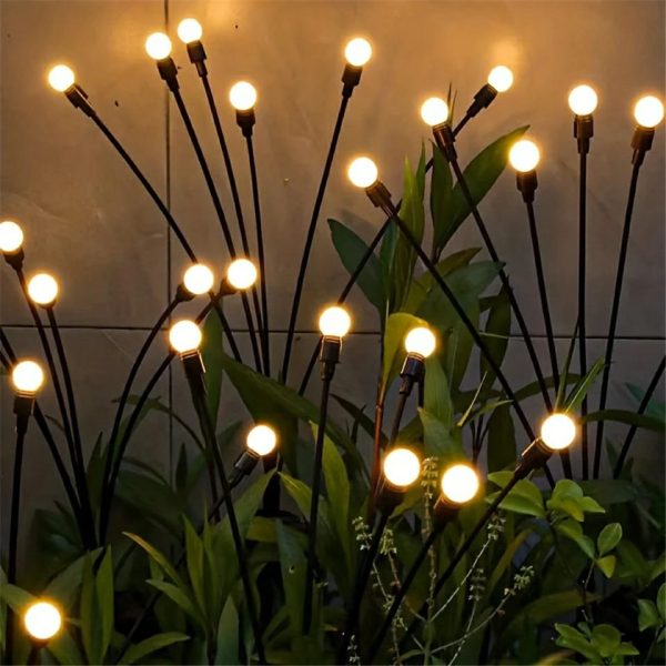 GlühWunder™ Solar-Gartenleuchten mit Glühwürmchen-Effekt