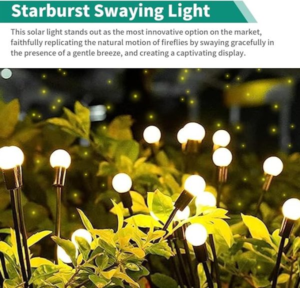 GlühWunder™ Solar-Gartenleuchten mit Glühwürmchen-Effekt