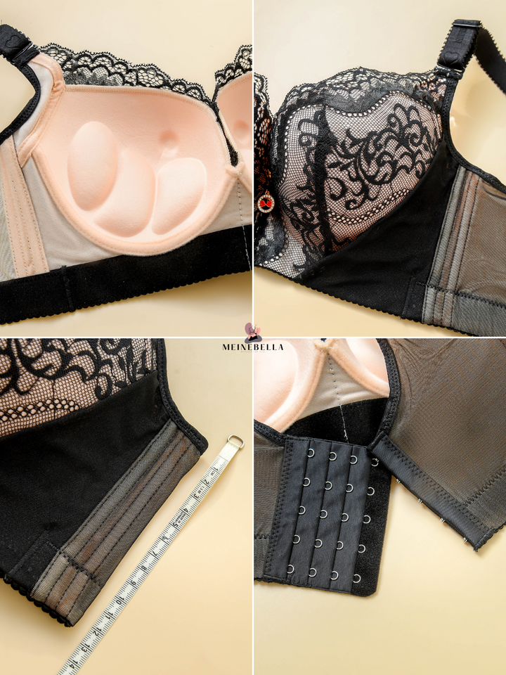Spitzen-Push-up-BH für selbstbewusste Eleganz im Alltag
