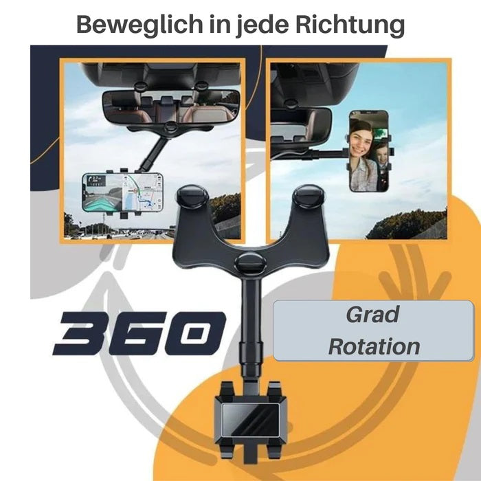 Premium Handyhalterung - Sicherer bist du noch nie gefahren!