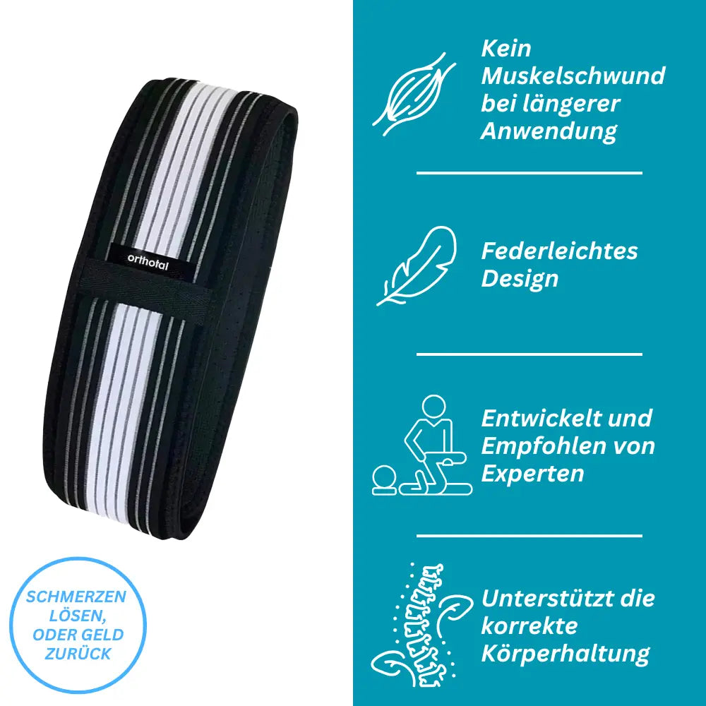 RückenHalt™ Stützender Rücken- & Hüftgürtel