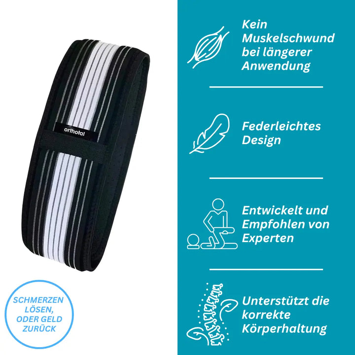 RückenHalt™ Stützender Rücken- & Hüftgürtel