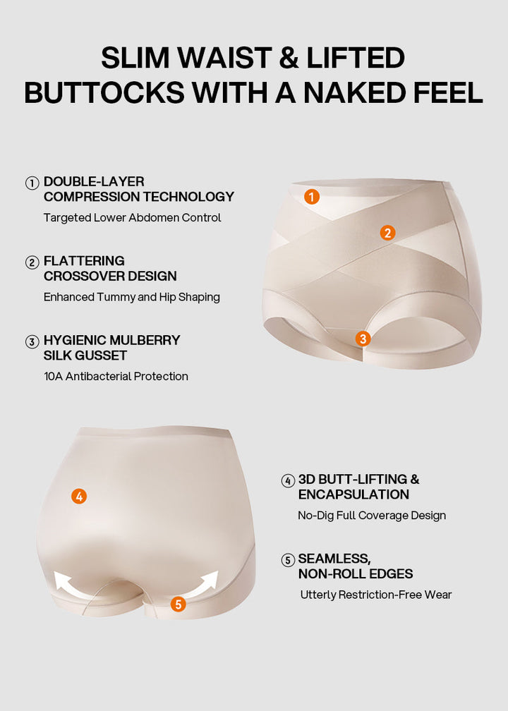 CrossForm™ 3er-Pack High-Waist Miederslips