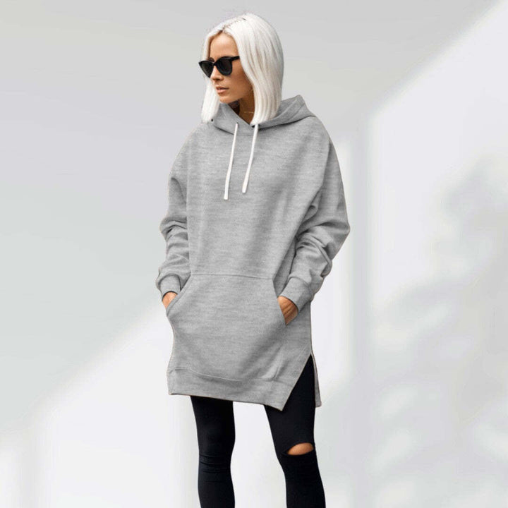 WarmyWeave™ Oversized Hoodie-Kleid