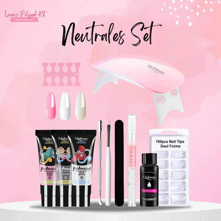BeautyNails™ Nagel-Polygel-Set [50% Rabatt]
