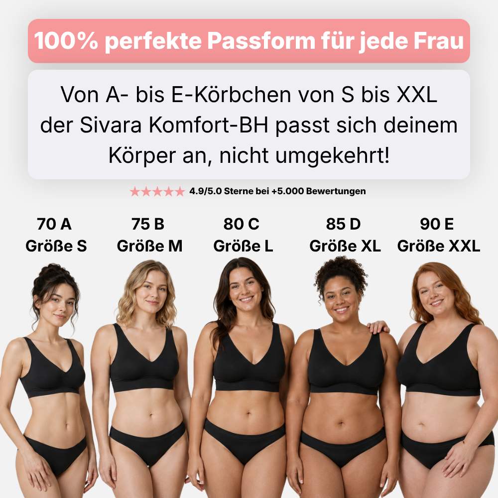 Aurelia™ Nahtloser Komfort-BH für Perfekten Sitz und Halt