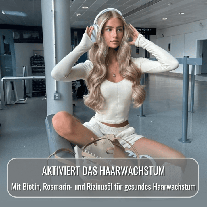 HaarGlanz™ Pflegeöl für Frauenhaar