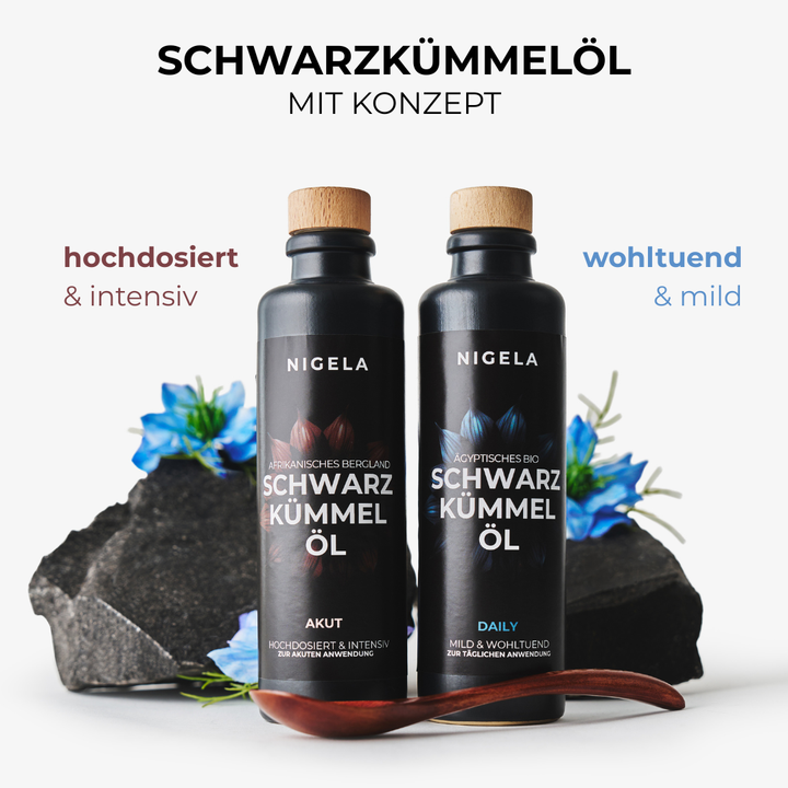 Bio-Schwarzkümmelöl unterstützt die tägliche Gesundheit und Vitalität
