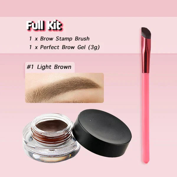 StampBrush™ – 4D Hairline Augenbrauen-Stempelpinsel für präzises Styling [1 + 1 Gratis]