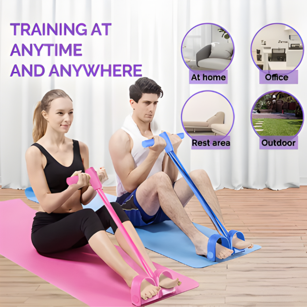 BandTrainer 1+1 GRATIS: Elastisches Einfach-Zu-Tragen Eignung-Pedalband-Trainerin