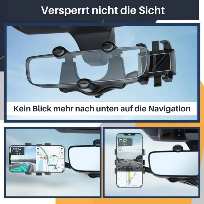 Premium Handyhalterung - Sicherer bist du noch nie gefahren!