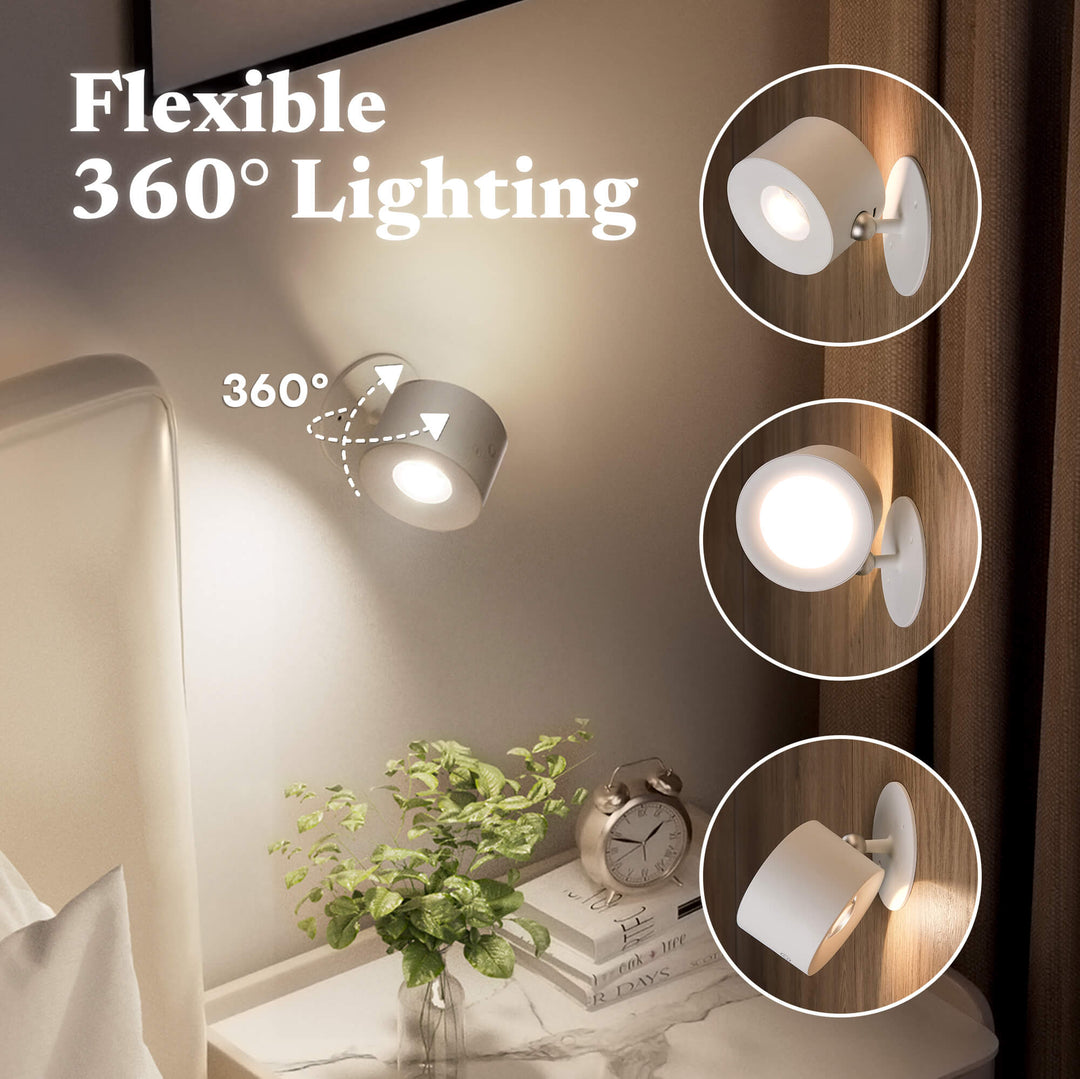 LichtHalo™ Moderne LED-Wandleuchte