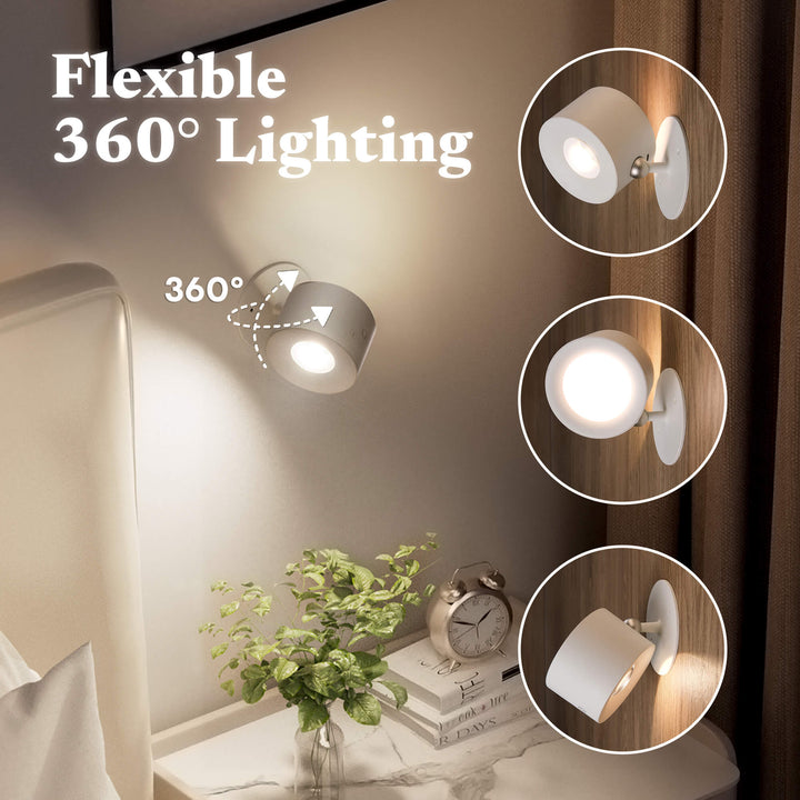 LichtHalo™ Moderne LED-Wandleuchte