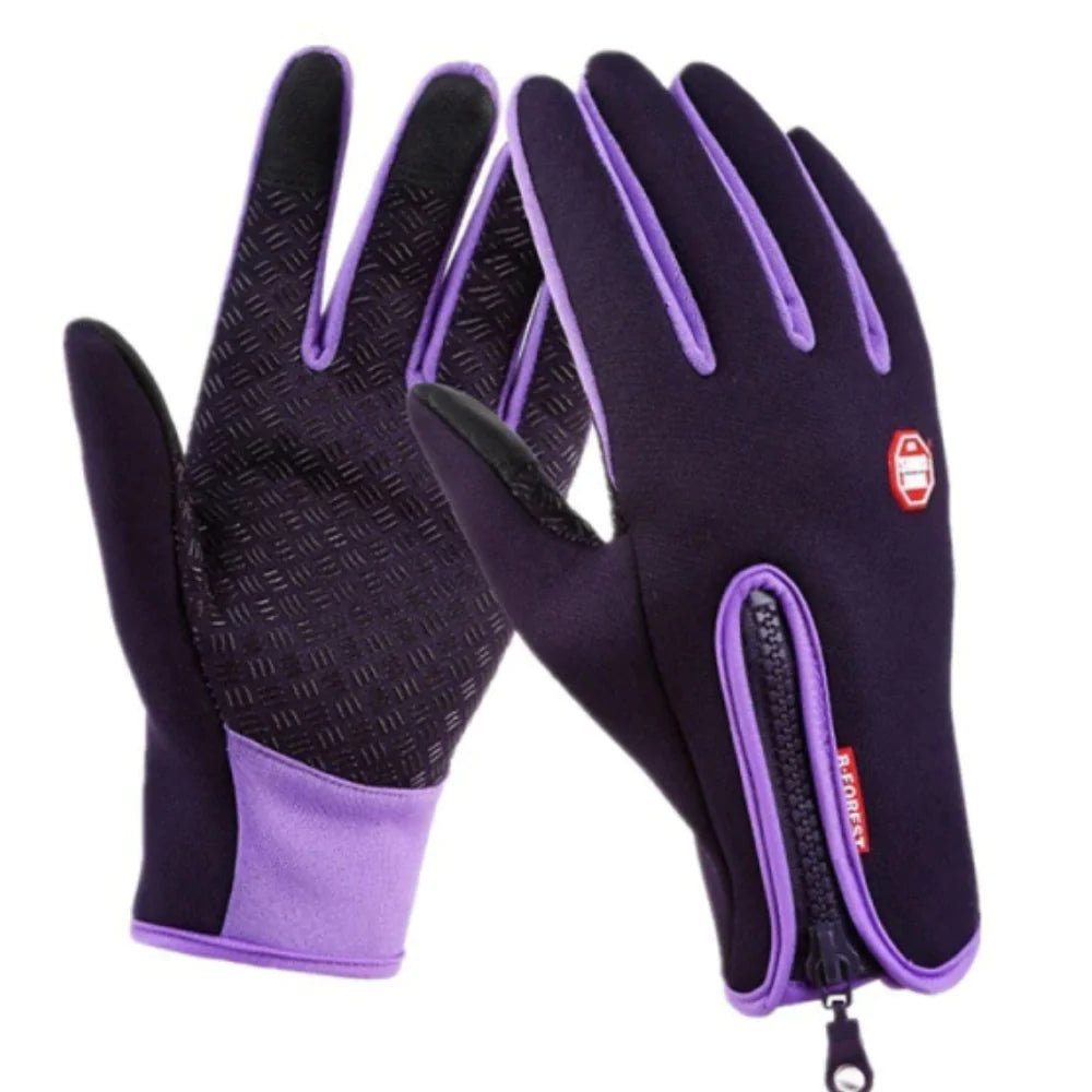 Riloer Wasserdichte Winterhandschuhe Mit Touchscreen-Fingern - Für Motorrad, Fahrrad & Outdoor (M-2XL)