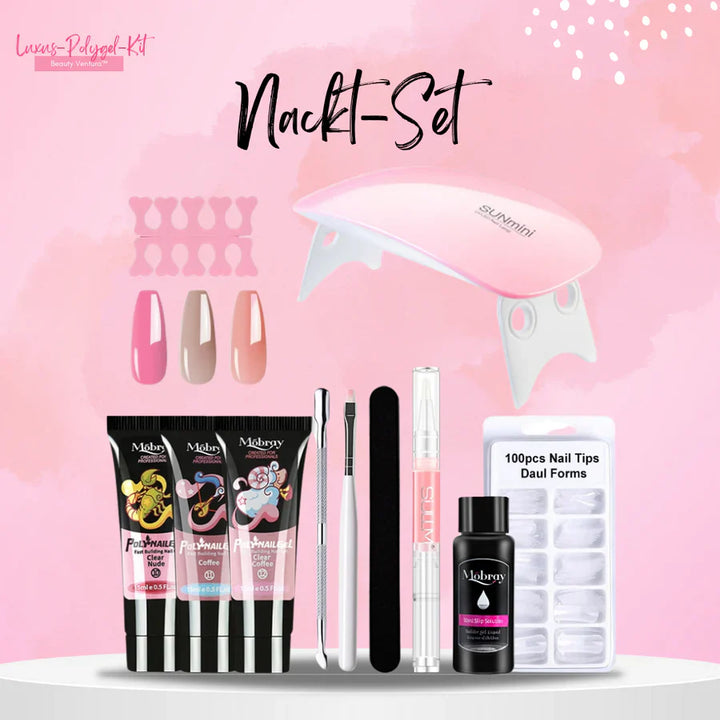 BeautyNails™ Nagel-Polygel-Set [50% Rabatt]