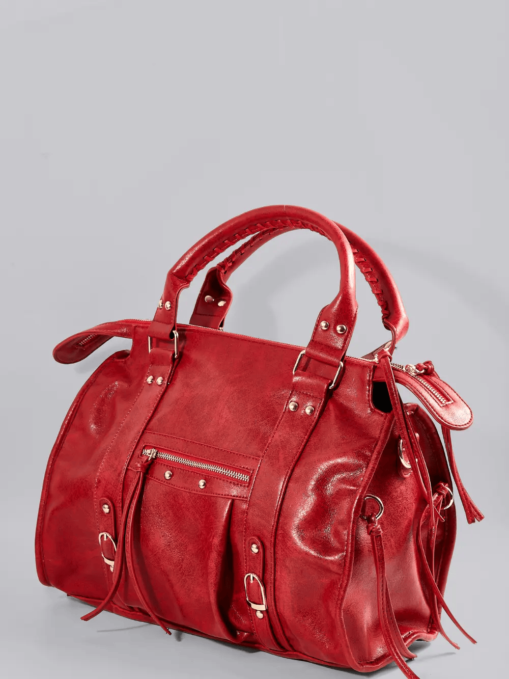 TaschenEleganz™ Stilvolle Damenhandtasche aus veganem Leder