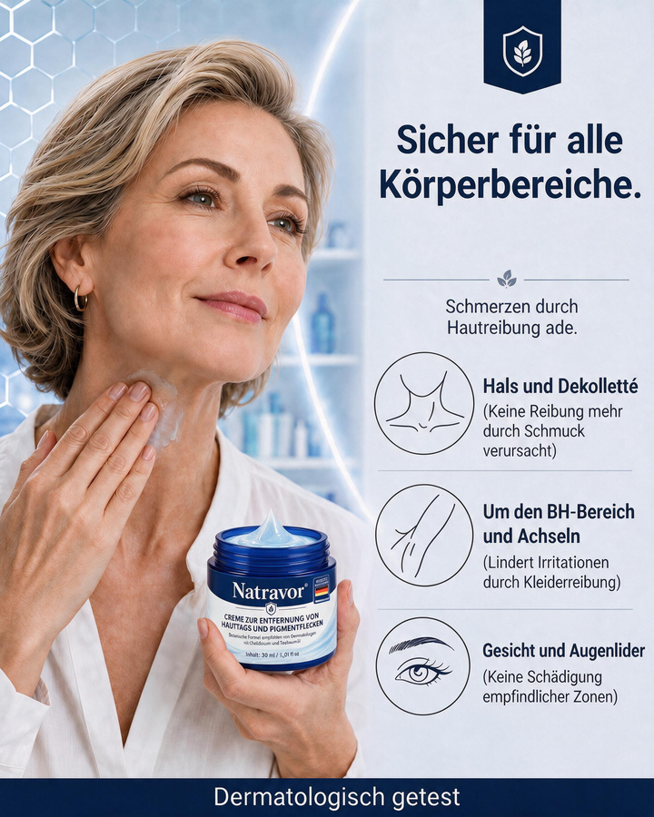HautKlar™ Pflegecreme für Hautanhängsel & Hautflecken