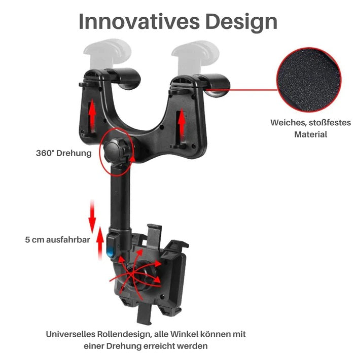 Premium Handyhalterung - Sicherer bist du noch nie gefahren!