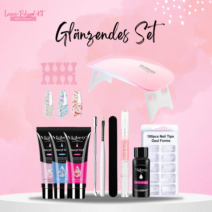 BeautyNails™ Nagel-Polygel-Set [50% Rabatt]