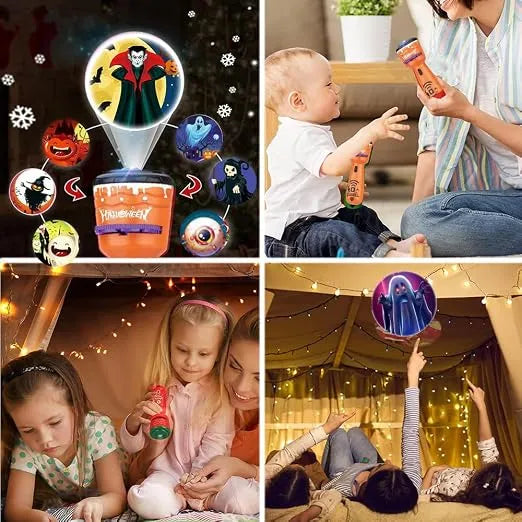 GruselLicht™ Projektions-Taschenlampe für Kinder