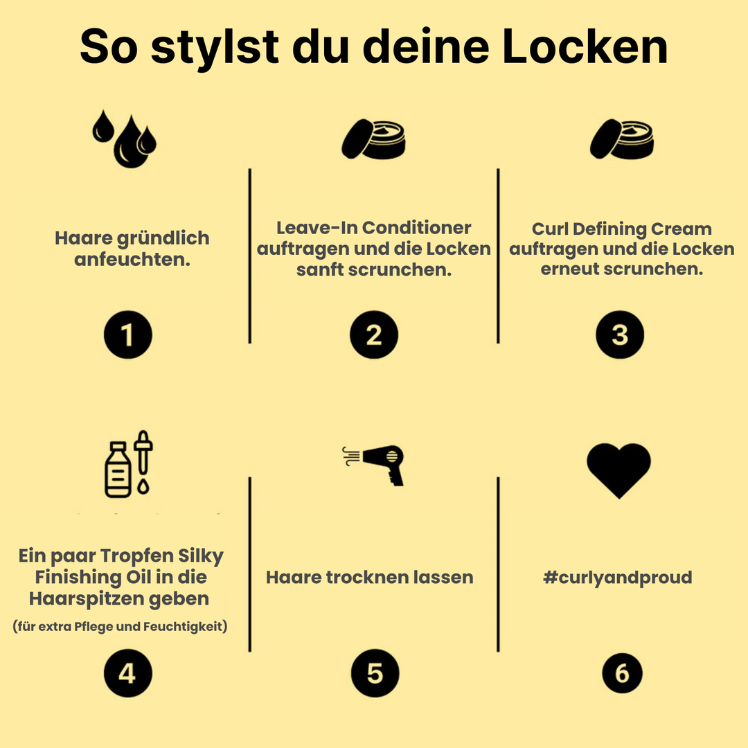 Curly Definition Set für definierte geschmeidige Locken jeden Tag