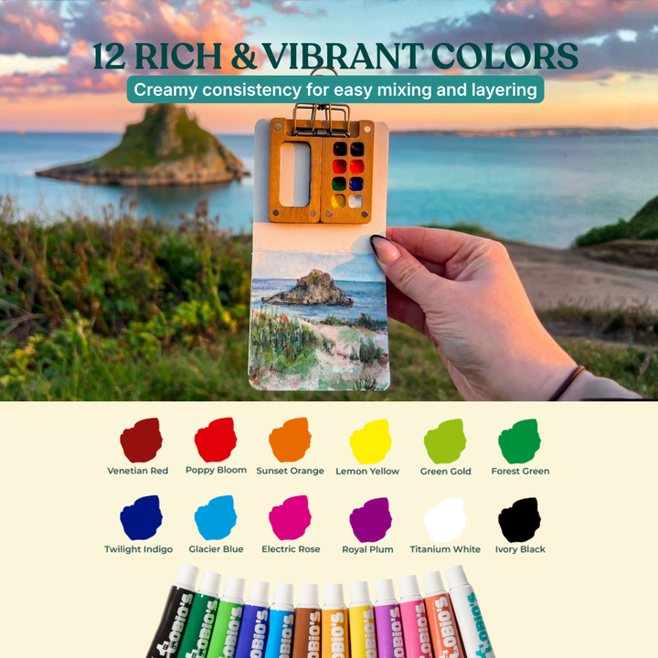 PocketPalette™ Mini-Aquarellset