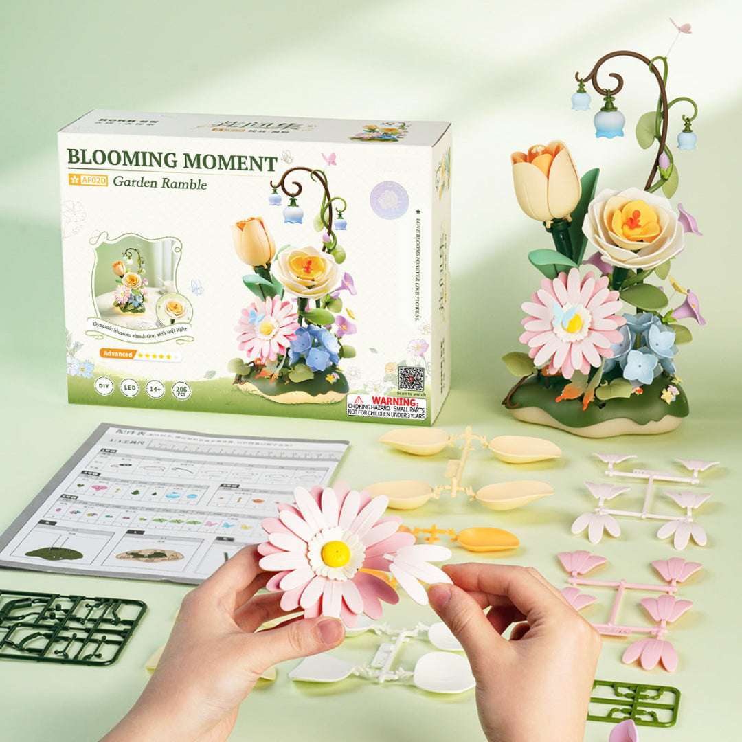 Garden Ramble™ Mechanisches Bewegliches Blumen-Puzzlerlebnis